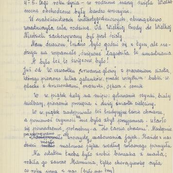 Święcone mojego dzieciństwa