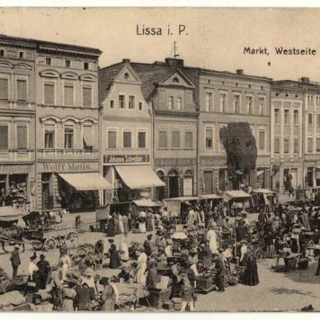 Rynek w Lesznie - pierzeja zachodnia