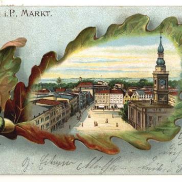 Rynek w Lesznie od strony południowo-zachodniej