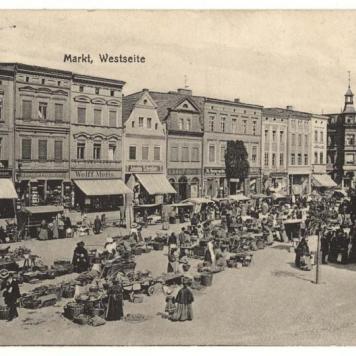 Rynek w Lesznie - pierzeja zachodnia
