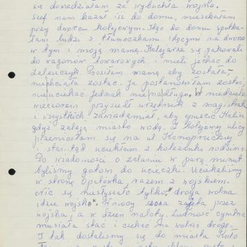 Moja ucieczka z Kalisza 1939 r.