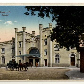 Dworzec kolejowy w Lesznie