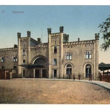 Dworzec kolejowy w Lesznie