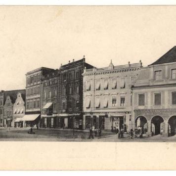 Rynek w Lesznie - pierzeja wschodnia