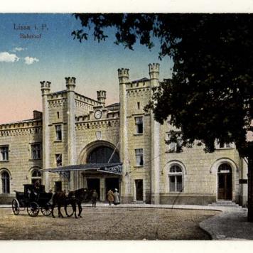 Dworzec kolejowy w Lesznie