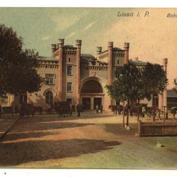 Dworzec kolejowy w Lesznie