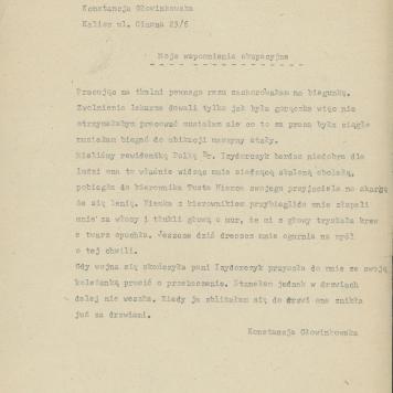 Moje wspomnienia okupacyjne