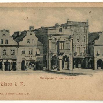 Rynek - kamienice z podcieniami