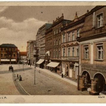 Rynek w Lesznie - pierzeja wschodnia