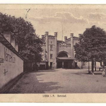 Dworzec kolejowy w Lesznie