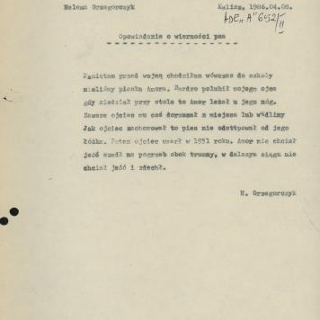 Opowiadanie o wierności psa