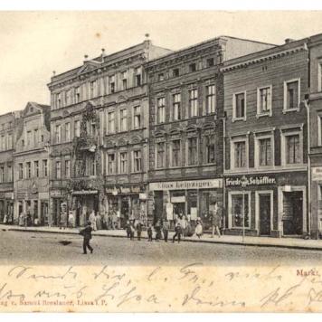 Rynek w Lesznie - pierzeja południowa