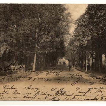 Ulica Dworcowa w Lesznie