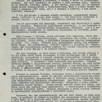 Wyzwolenie miasta Kalisza