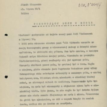 Pokutujący duch w bieli