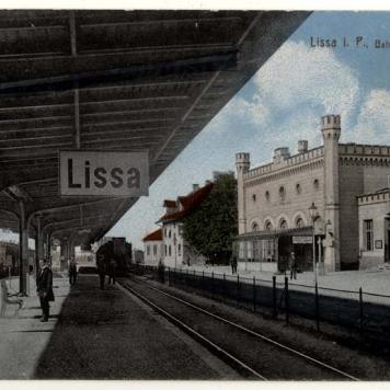 Dworzec kolejowy w Lesznie