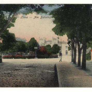 Dworzec kolejowy w Lesznie