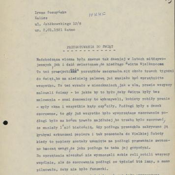 Przygotowania do świąt