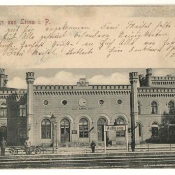 Dworzec kolejowy w Lesznie przed przebudową