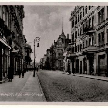 Ulica Słowiańska w Lesznie