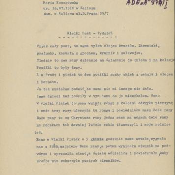 Wielki Post - Tydzień