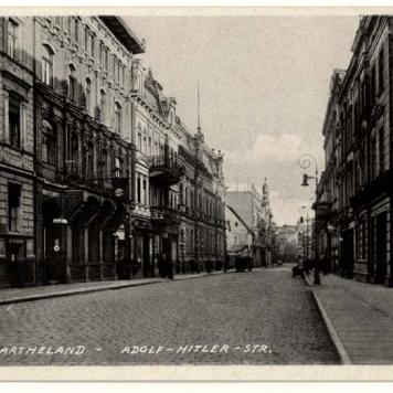 Ulica Słowiańska w Lesznie