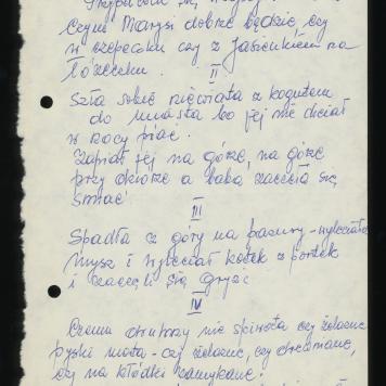 Przyśpiewka do oczepin