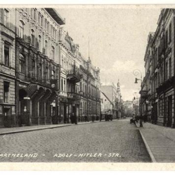 Ulica Słowiańska w Lesznie