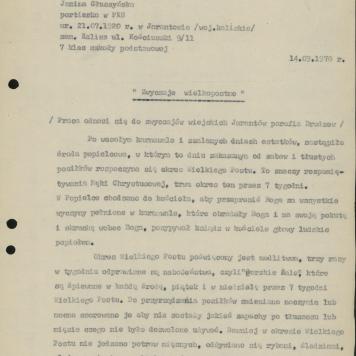 Zwyczaje wielkopostne