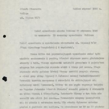 Dzień wyzwolenia miasta Kalisza 23 stycznia 1945