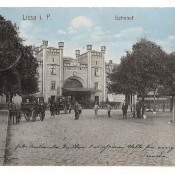 Dworzec kolejowy w Lesznie