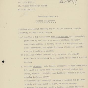 Posiłki świąteczne