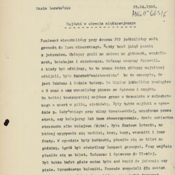 Majówki w okresie międzywojennym