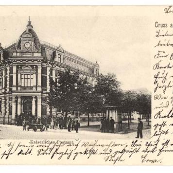 Ulica Słowiańska w Lesznie - poczta