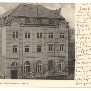 Budynek Banku Rzeszy - Reichsbank w Lesznie