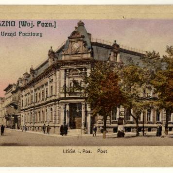 Ulica Słowiańska w Lesznie - Poczta