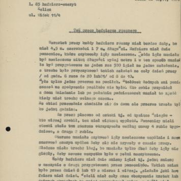 Tok pracy hafciarza ręcznego