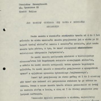 Jak dawniej odbywała się nauka w rzemiośle stolarskim