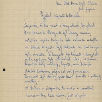 Wygląd święconki do kościoła