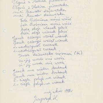 Płynie z Kalisza piosneczka