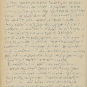 Mój pamiętnik oraz wspomnienia z moich młodych lat i z przeżyć z czasów I wojny światowej, cz. 5