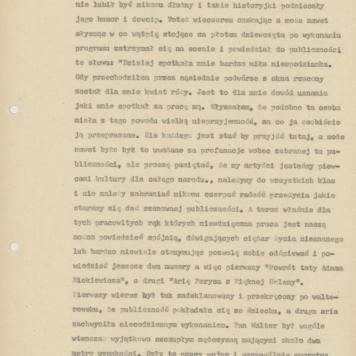 Pamiętnik Genowefy Górczyńskiej "Moi, ja i moje miasto", cz. 4