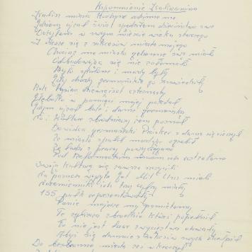 Wspomnienie kaliszanina