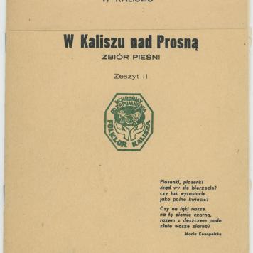 W Kaliszu nad Prosną - zbiór pieśni