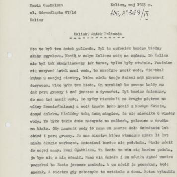 Kaliski Antek Poliwoda