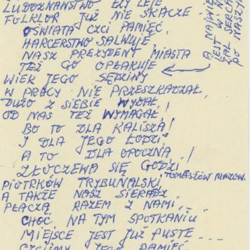 Żegnajmy godnie wodza etnografii