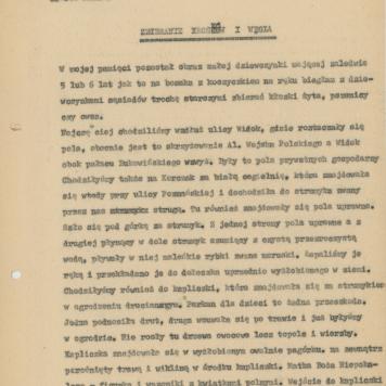 Zbieranie kłosków i węgla