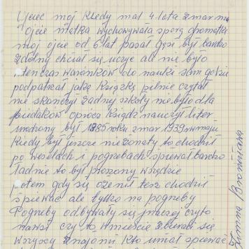 O moim ojcu słów kilka