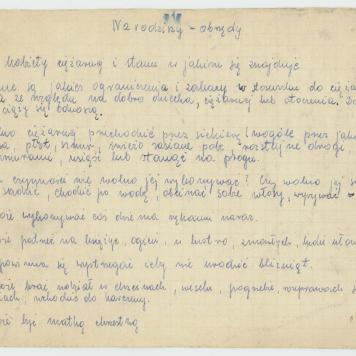 Narodziny - wytyczne konkursu Koła Miłośników Folkloru Miasta Kalisza, cz. 1