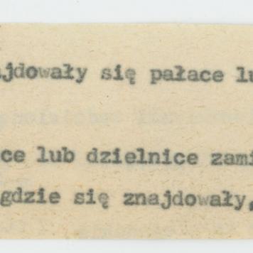 Pałace i domy fabrykantów - wytyczne konkursu Koła Miłośników Folkloru Miasta Kalisza
